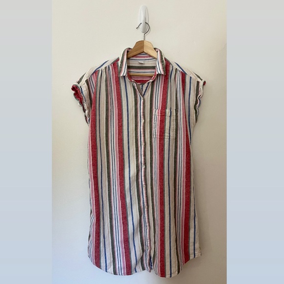 Old Navy Dresses & Skirts - Old Navy Linen-Blend Shirtdress - L